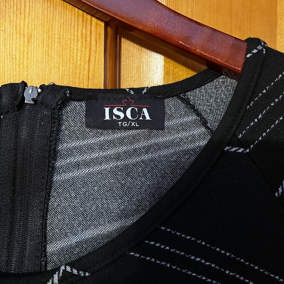 ISCA NWT woman’s black dress sz XL - Picture 8 of 11